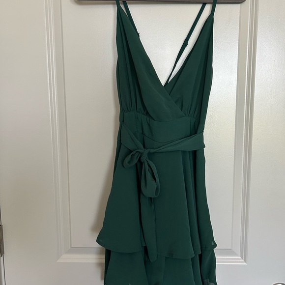 no brand Pants - Green Sleeveless Romper